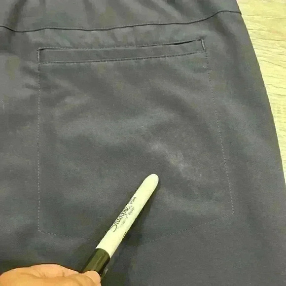 Foot Joy FJ Navy Golf Performance Pants Stretch Polyester Men's 34 x 32 Preppy - Picture 10 of 16